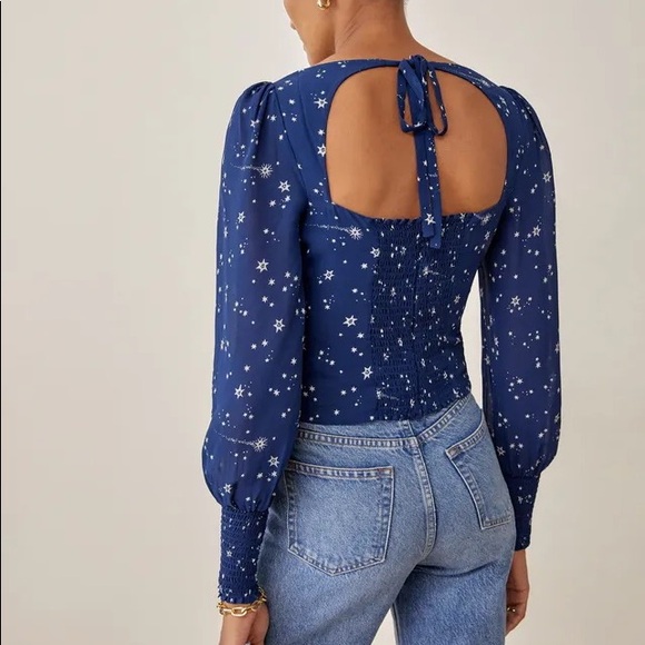 Reformation Starry Night Michel Top ✨ - Picture 11 of 12